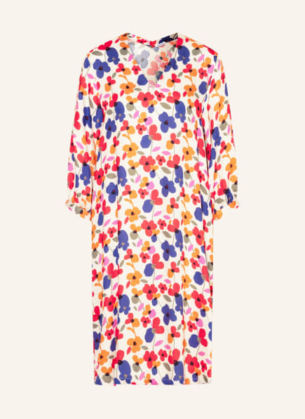 seidensticker Kleid mit 3/4-Arm, Farbe: ORANGE/ BLAU/ ROT (Bild 1)