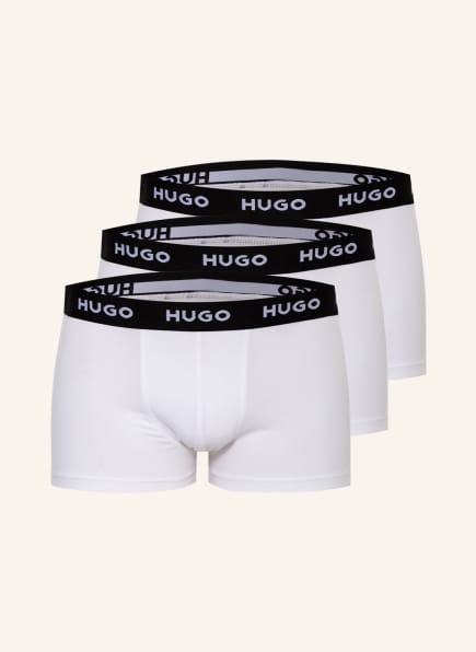 HUGO 3er-Pack Boxershorts , Farbe: WEISS (Bild 1)