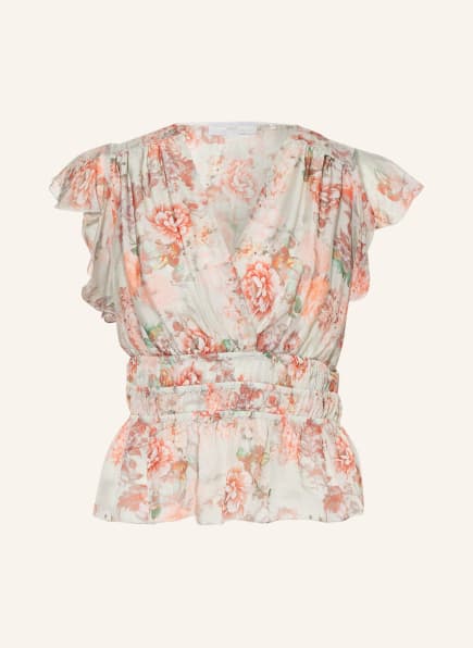 GUESS Blouse-style shirt JOANDRA , Color: LIGHT GREEN/ GREEN/ RED (Image 1)