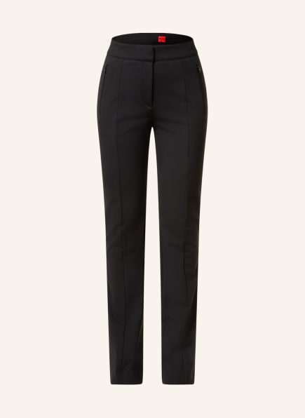 HUGO Trousers HESERA, Color: BLACK (Image 1)