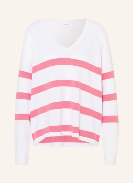 darling harbour Sweater, Color: WHITE/ PINK (Image 1)