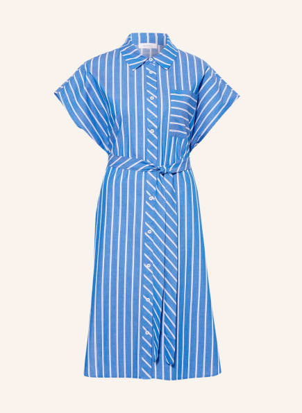 darling harbour Shirt dress, Color: BLUE/ WHITE (Image 1)