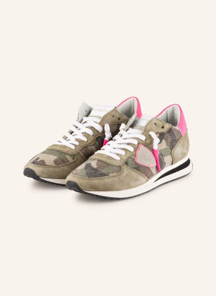 PHILIPPE MODEL Sneaker TRPX, Farbe: HELLGRÜN/ BEIGE (Bild 1)