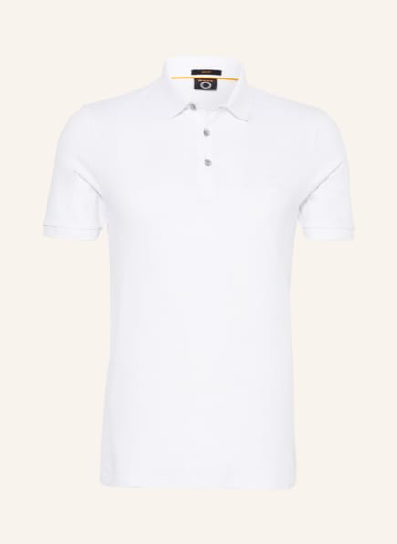 BOSS Piqué-Poloshirt PASSENGER Slim Fit, Farbe: WEISS (Bild 1)