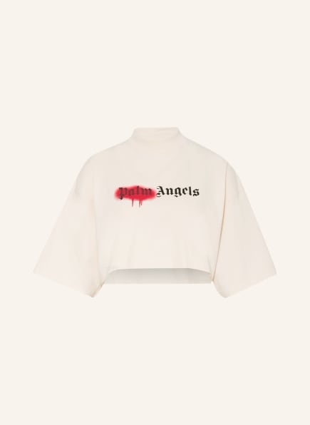Palm Angels Cropped shirt, Color: CREAM (Image 1)