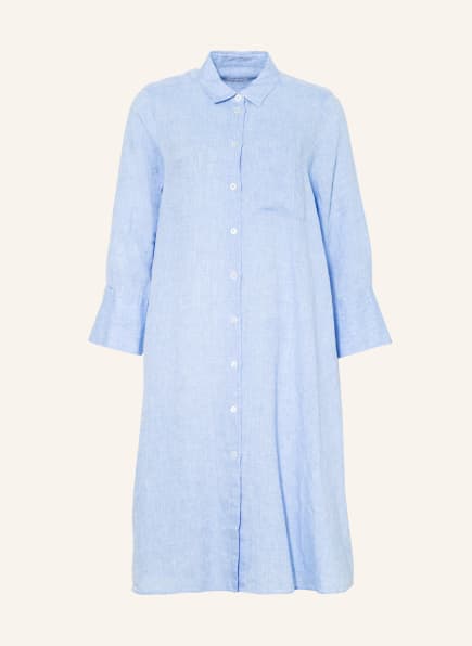 ROBERT FRIEDMAN Hemdblusenkleid LENA aus Leinen, Farbe: HELLBLAU (Bild 1)