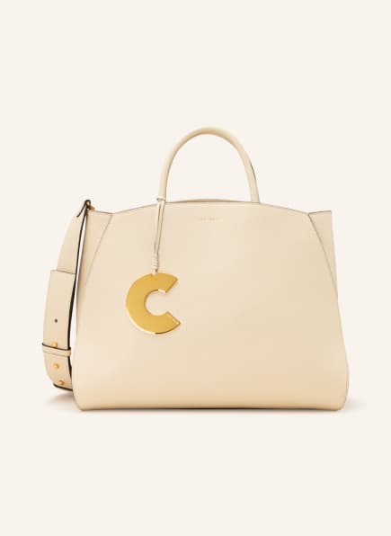 COCCINELLE Handbag LARGE, Color: CREAM (Image 1)