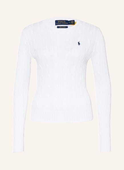 POLO RALPH LAUREN Sweater JULIANNA, Color: WHITE (Image 1)