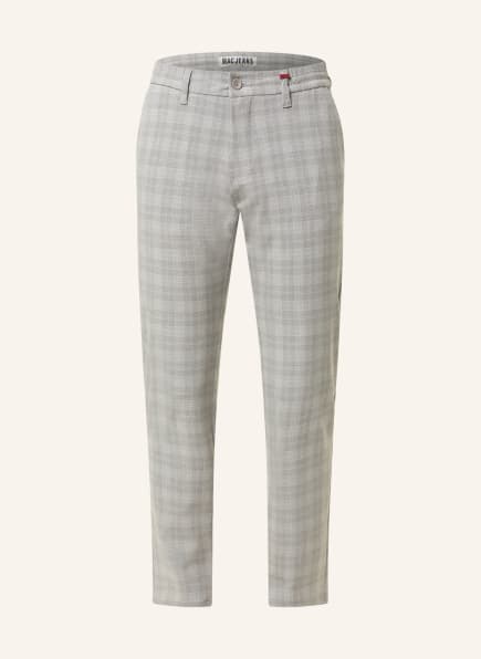 MAC Chino LENNOX Modern Fit, Farbe: GRAU/ WEISS (Bild 1)