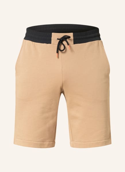FIRE+ICE Sweatshorts LAURO im Materialmix, Farbe: CAMEL (Bild 1)