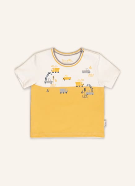 Sanetta KIDSWEAR T-Shirt, Farbe: CREME/ HELLORANGE (Bild 1)