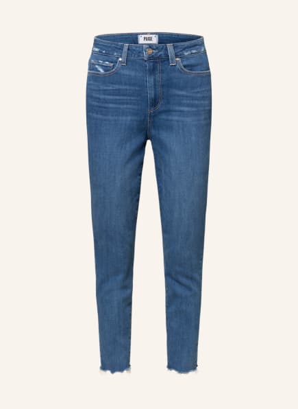 PAIGE Skinny jeans CHEEKY ANKLE, Color: W4364 JUNEAU DISTRESSED W/ TIPSY HEM (Image 1)