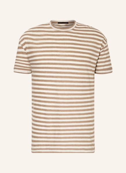 DRYKORN T-shirt THILO, Color: CREAM/ BROWN (Image 1)