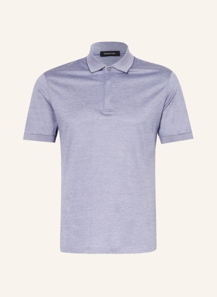 ZEGNA Jersey-Poloshirt , Farbe: BLAU (Bild 1)