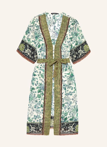 Ana Alcazar Kimono mit 3/4-Arm, Farbe: GRÜN/ ECRU (Bild 1)