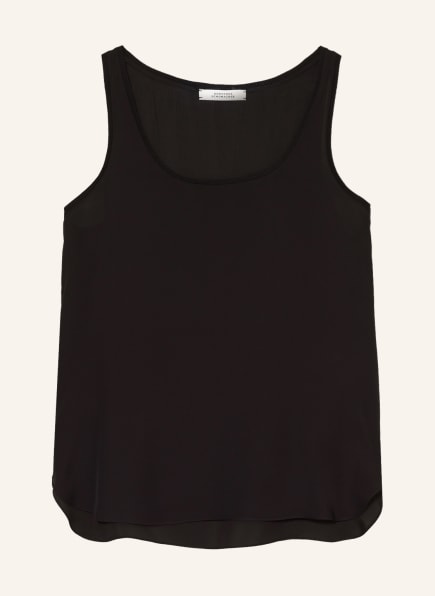 DOROTHEE SCHUMACHER Blusentop aus Seide , Farbe: SCHWARZ (Bild 1)