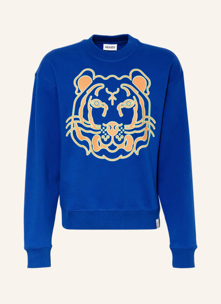 KENZO Sweatshirt TIGER, Farbe: BLAU/ ORANGE (Bild 1)