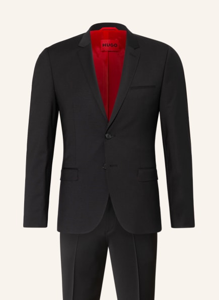 HUGO Anzug ARTI/HESTEN Extra Slim Fit, Farbe: SCHWARZ (Bild 1)