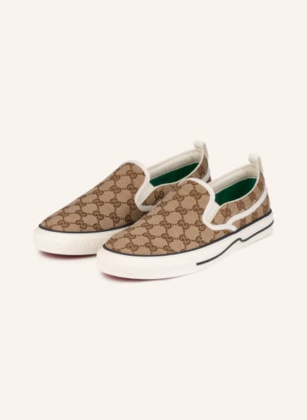 GUCCI Slip-on sneakers TENNIS 1977, Color: 9761 BEI-EBO/M.W/M.W/M.W/ (Image 1)
