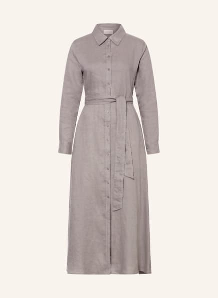 MRS & HUGS Shirt dress in linen , Color: TAUPE (Image 1)