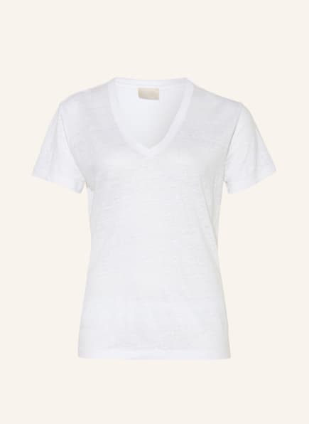 Mrs & HUGS T-Shirt aus Leinen, Farbe: WEISS (Bild 1)