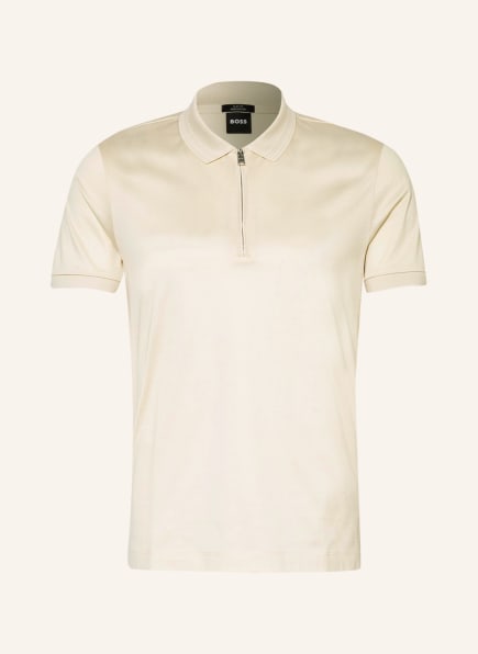 BOSS Jersey polo shirt POLSTON slim fit, Color: CREAM (Image 1)