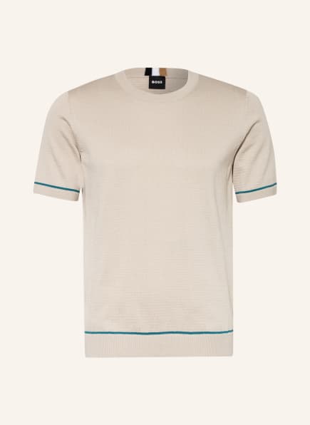 BOSS Strickshirt ENERO, Farbe: BEIGE (Bild 1)