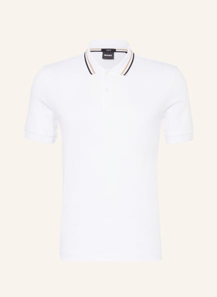 BOSS Poloshirt PENROSE Slim Fit, Farbe: WEISS (Bild 1)