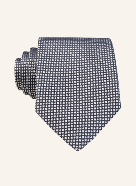 BOSS Krawatte, Farbe: DUNKELBLAU/ WEISS (Bild 1)