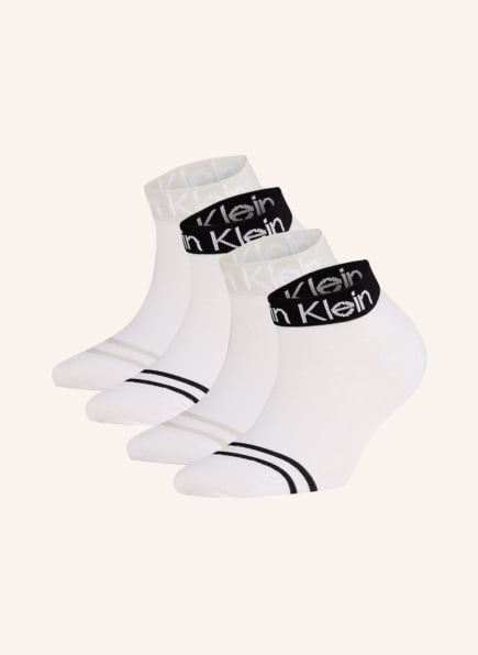 Calvin Klein 4er-Pack Socken, Farbe: 001 WHITE (Bild 1)