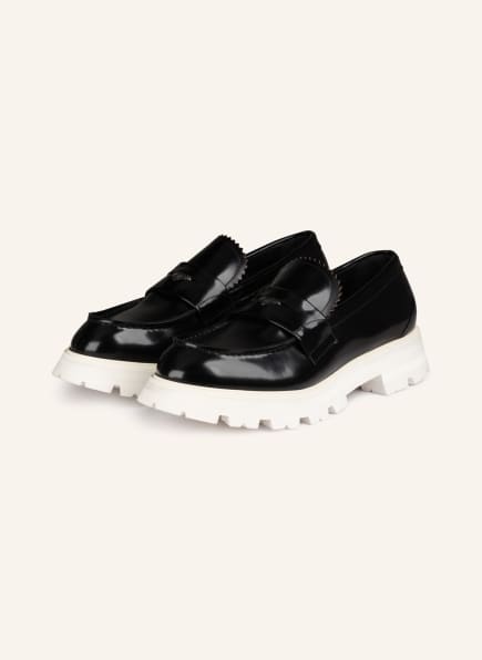 Alexander McQUEEN Penny loafers , Color: BLACK (Image 1)