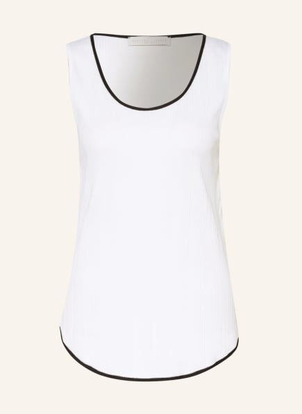 FABIANA FILIPPI Top, Farbe: WEISS/ SCHWARZ (Bild 1)