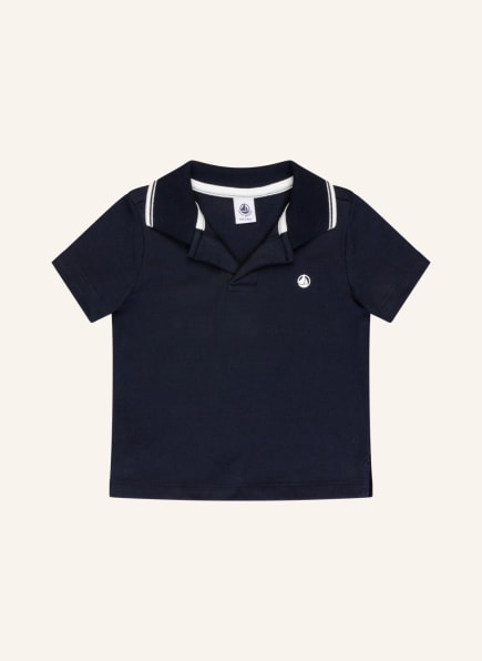 PETIT BATEAU Jersey-Poloshirt, Farbe: DUNKELBLAU (Bild 1)