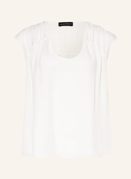 armani white blouse