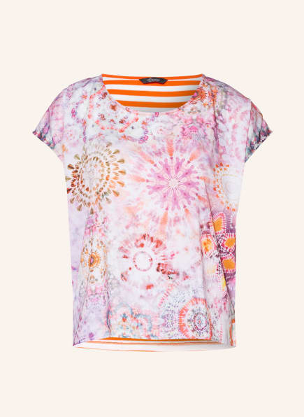 Princess GOES HOLLYWOOD T-Shirt im Materialmix, Farbe: HELLORANGE/ HELLLILA (Bild 1)