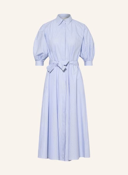 Sophie Dress ZARI , Color: WHITE/ LIGHT BLUE (Image 1)