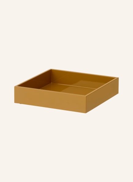 BUNGALOW Tray, Color: DARK YELLOW (Image 1)