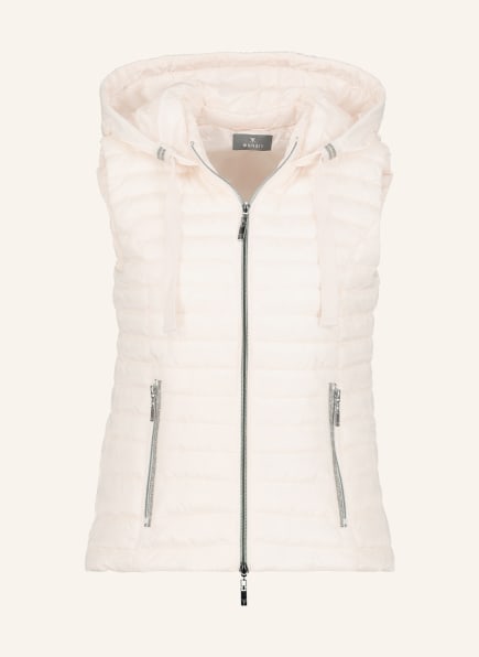 monari Steppweste mit Schmucksteinen, Farbe: CREME (Bild 1)