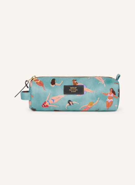WOUF Pen case SWIMMERS, Color: TURQUOISE (Image 1)