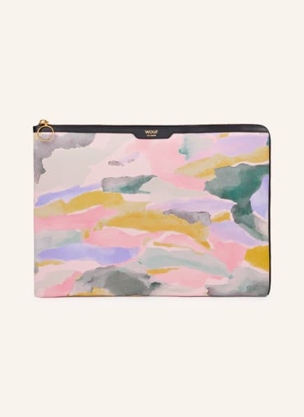 WOUF Tablet case BARDENAS , Color: LIGHT PINK/ LIGHT PURPLE/ DARK GREEN (Image 1)