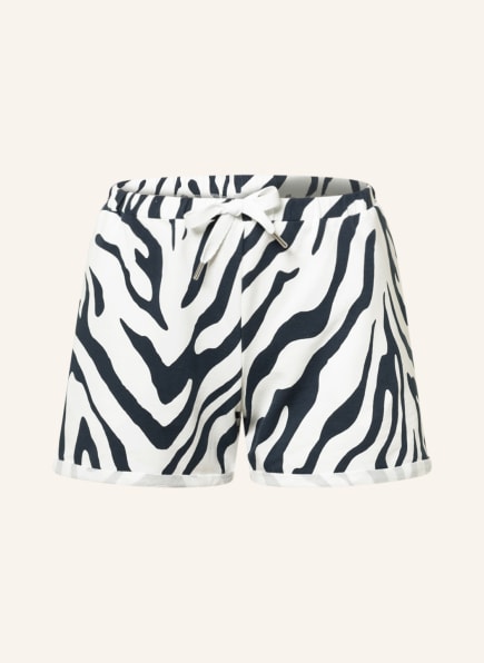 mey Lounge-Shorts Serie VALARIE, Farbe: DUNKELBLAU/ WEISS (Bild 1)