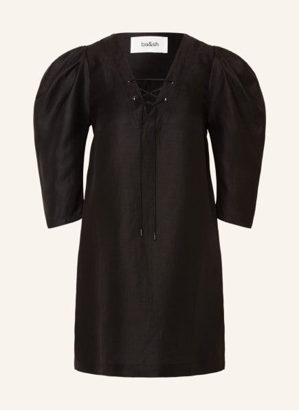 ba&sh Kleid BENY mit 3/4-Arm, Farbe: SCHWARZ (Bild 1)