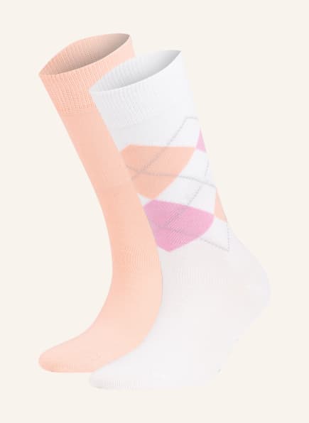Burlington 2er-Pack Socken EVERYDAY MIX, Farbe: 2000 WHITE (Bild 1)