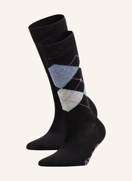Burlington 2er-Pack Socken EVERYDAY MIX, Farbe: 3000 BLACK (Bild 1)
