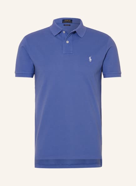 POLO RALPH LAUREN Piqué-Poloshirt Custom Slim Fit, Farbe: HELLLILA (Bild 1)