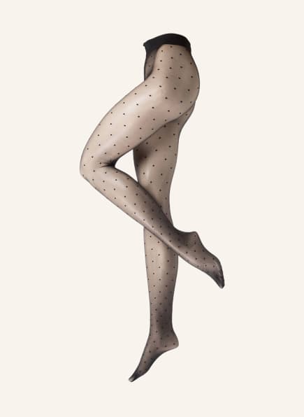 FALKE Feinstrumpfhose DOT TI, Farbe: 3009 BLACK (Bild 1)