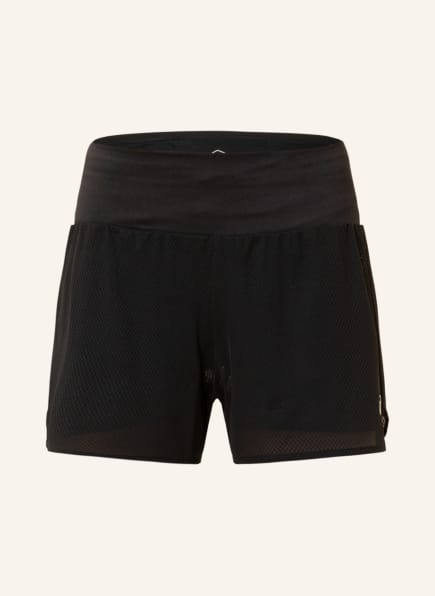 ASICS 2-in-1 running shorts VENTILATE, Color: BLACK (Image 1)