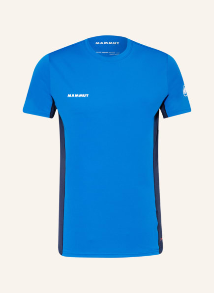 MAMMUT T-Shirt SERTIG mit Mesh-Einsatz, Farbe: BLAU/ DUNKELBLAU (Bild 1)