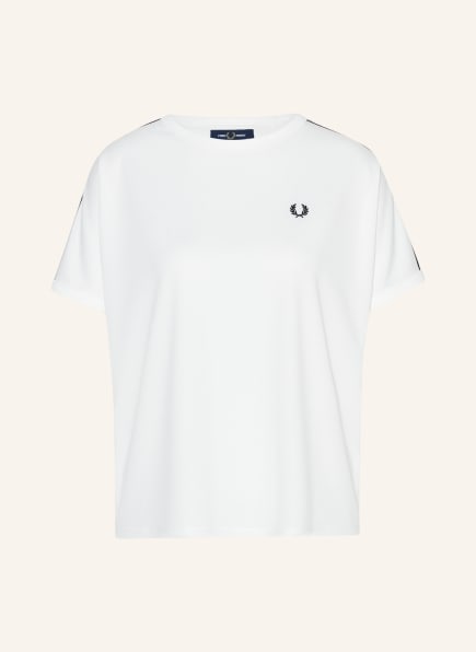 FRED PERRY T-Shirt mit Galonstreifen, Farbe: WEISS (Bild 1)