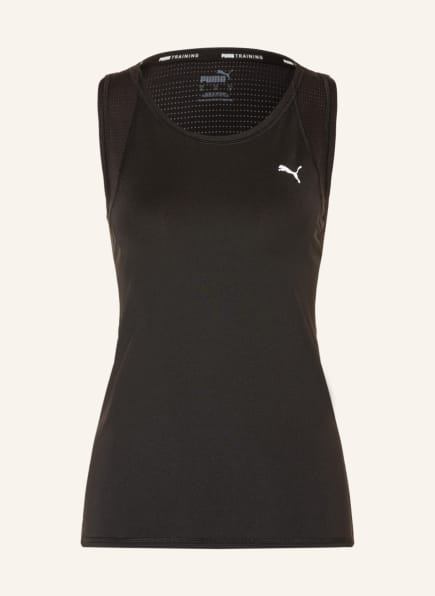 PUMA Tank top FAVOURITE with mesh inserts, Color: BLACK (Image 1)